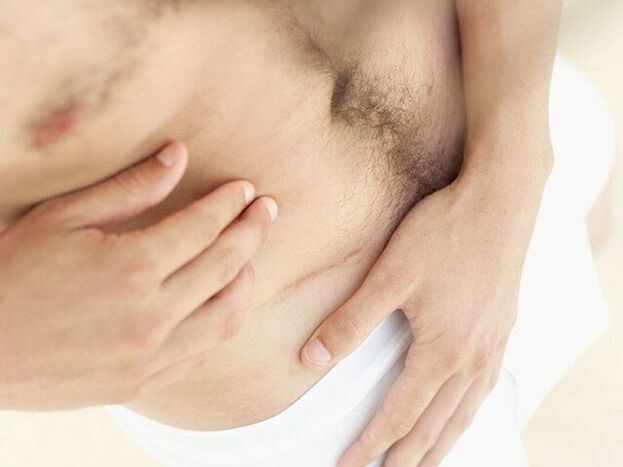 Dolore al basso addome nella prostatite cronica